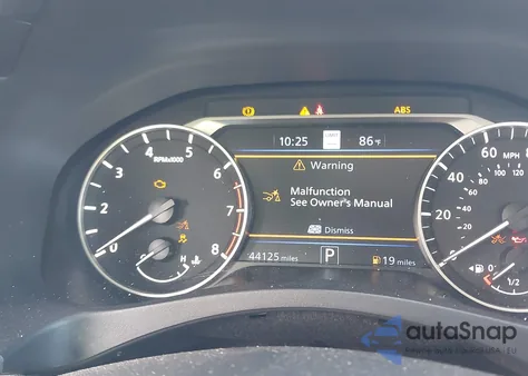 2022 Nissan Altima Sl Intelligent Awd из США, поврежденный, VIN 1N4BL4EW0NN420975